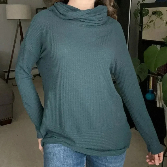 Anthropologie Akemi + Kin Cowl Neck Long Sleeve Sweater Small - Picture 5 of 9